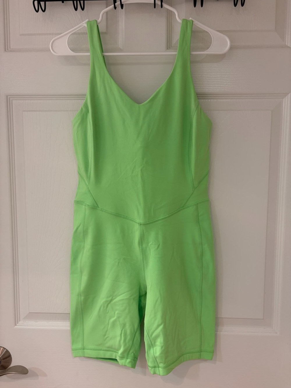 Lululemon Align Bodysuit 8" Scream Green Light